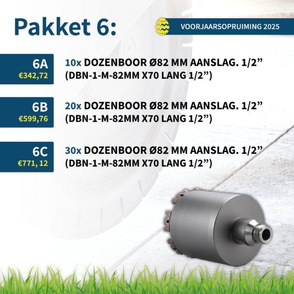 Voorjaarsopruiming - Pakket 6A