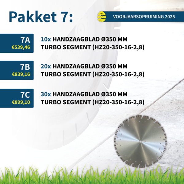 Voorjaarsopruiming - Pakket 7B