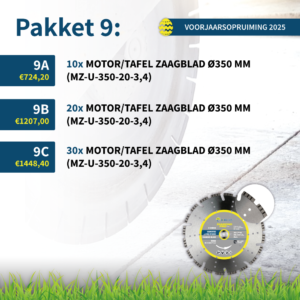 Voorjaarsopruiming - Pakket 9A