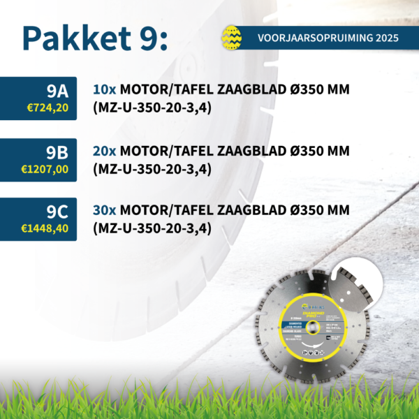 Voorjaarsopruiming - Pakket 9B